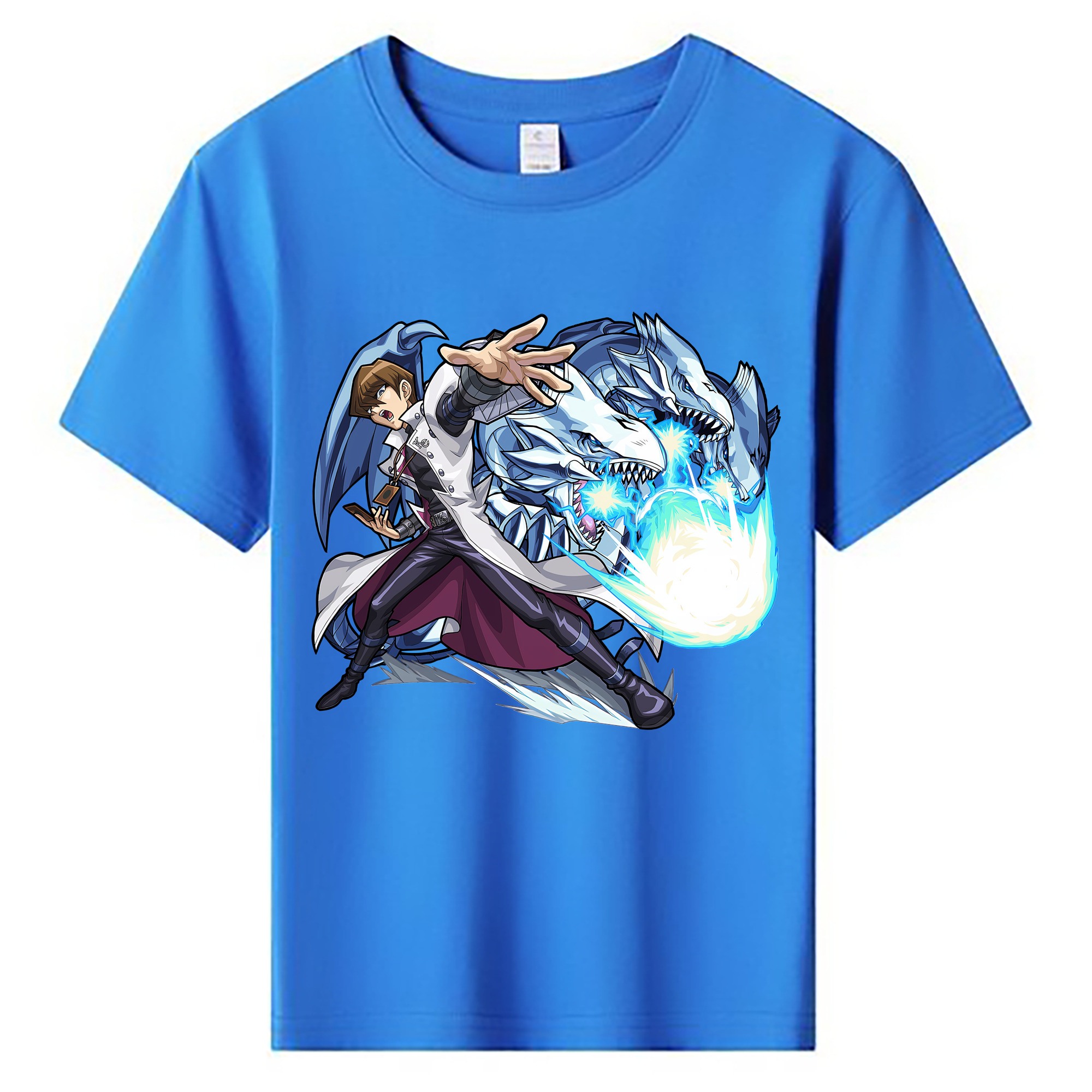 （画像用） 遊☆戯☆王 Yu-Gi-Oh! 綿100％キッズTシャツ（フロントプリント）